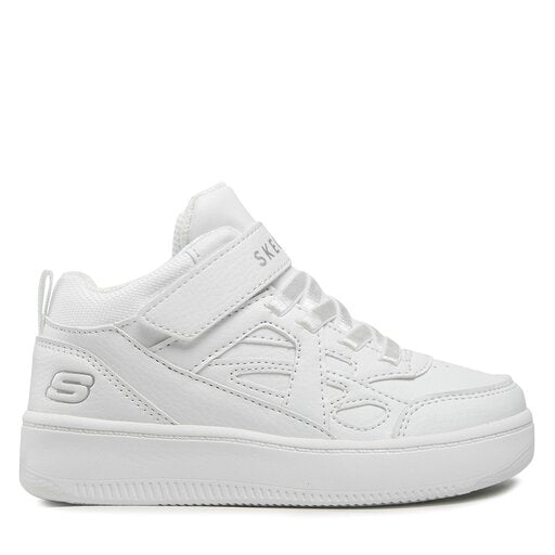 Zapatos skechers shop niña white