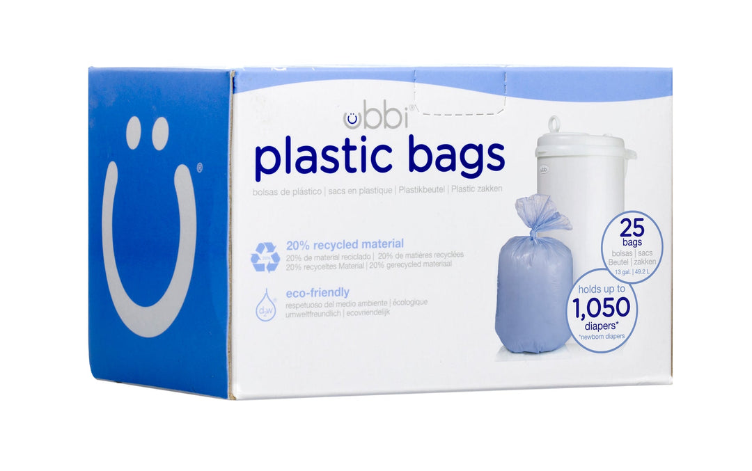 UBBI BOLSAS PLASTICAS PERIWINKLE 25PK