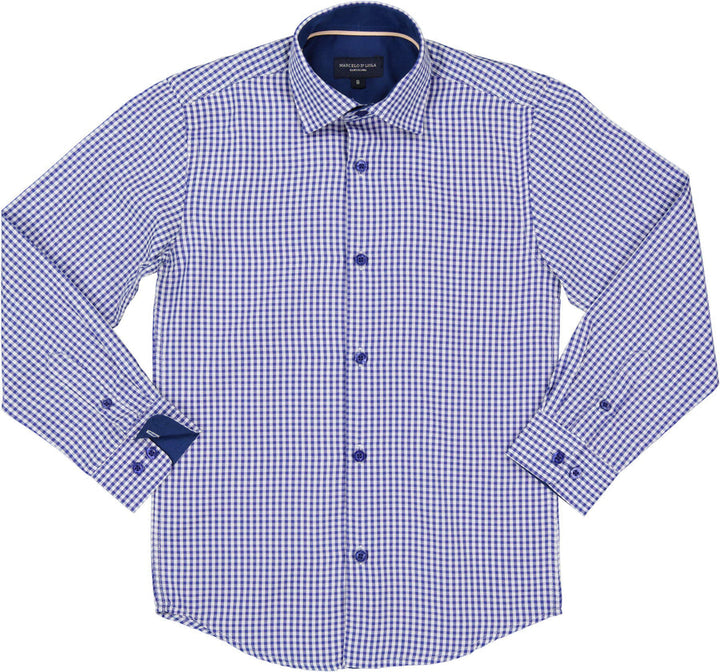 LEO & ZACHARY NIÑO CAMISA ROYAL