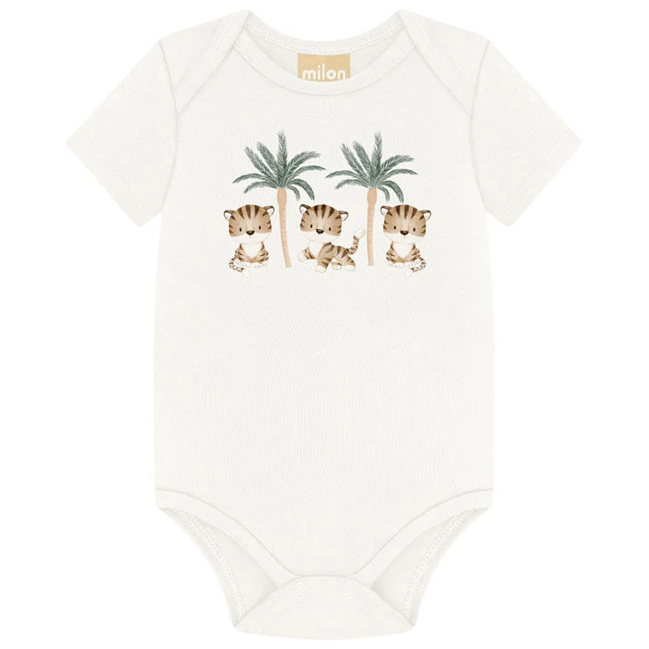 MILON BEBE NIÑO CONJ. DE SHORT BEIGE