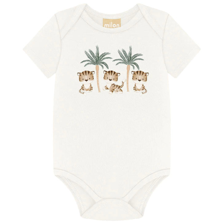 MILON BEBE NIÑO CONJ. DE SHORT BEIGE