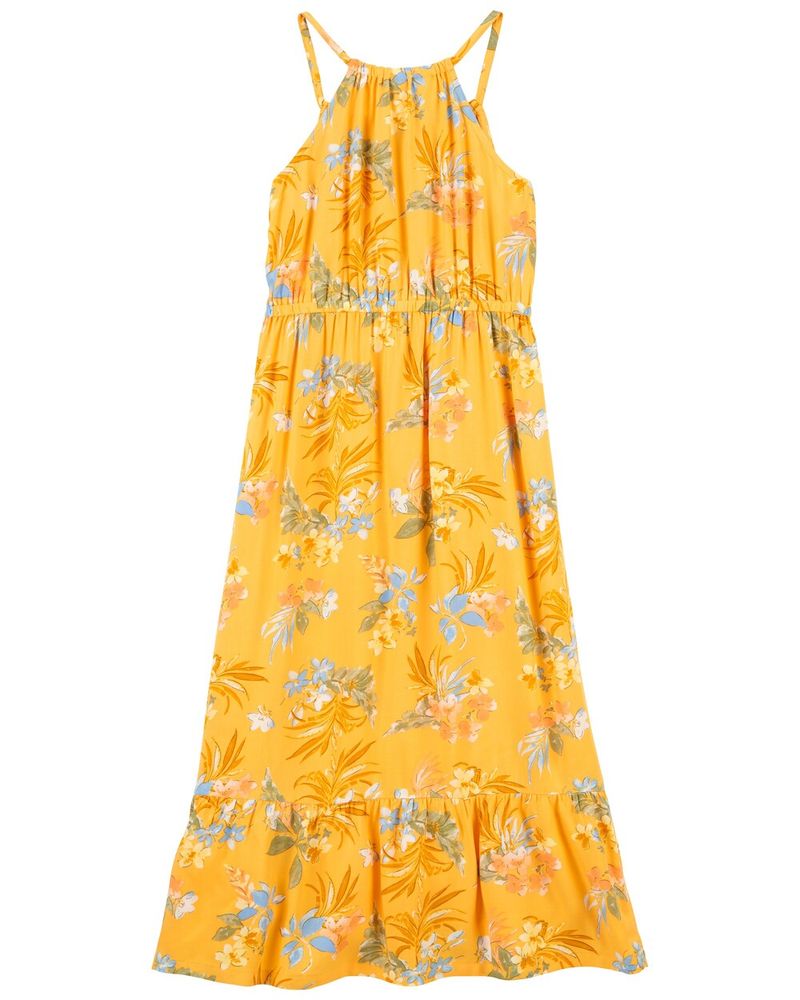 OSHKOSH NIÑA VESTIDO MULTI FLORAL WOVEN