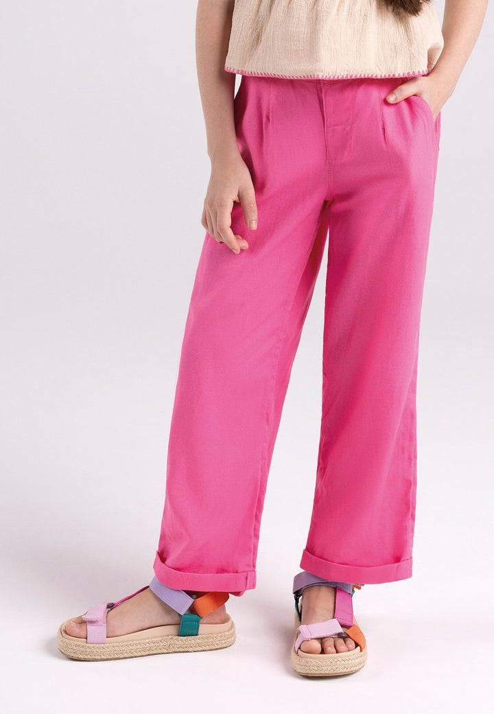 BUGBEE NIÑA PANTALON ROSY