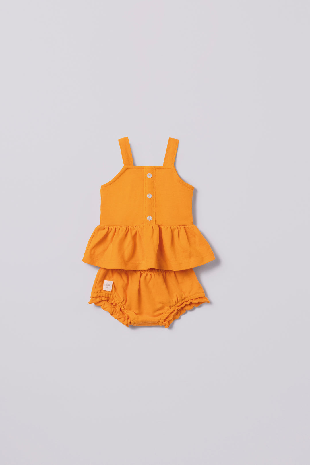 BUGBEE BEBE CONJ. DE SHORT AMARILLO