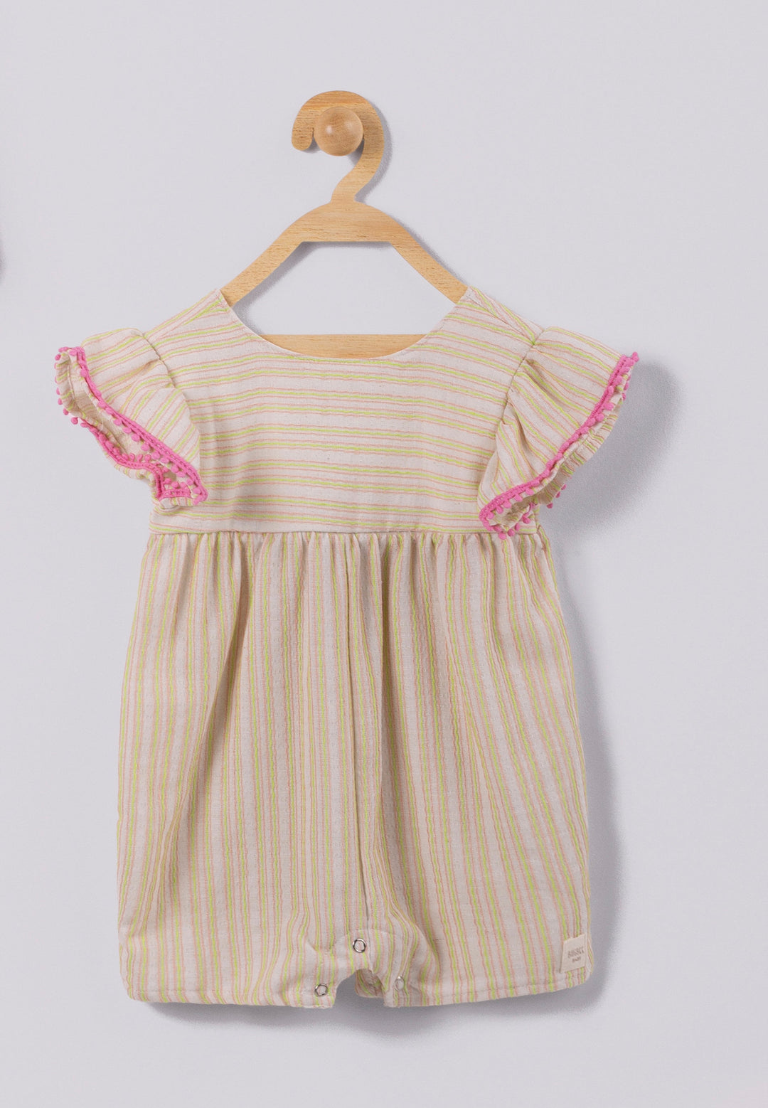 BUGBEE BEBE NIÑA ROMPER CREMA