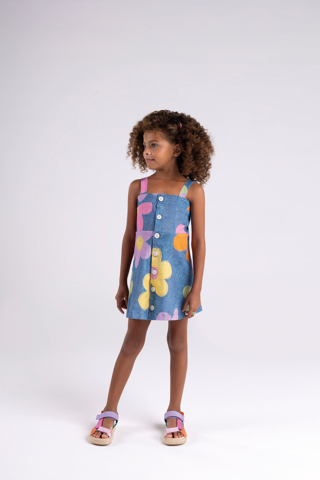 BUGBEE NIÑA VESTIDO SUPERBLOOM