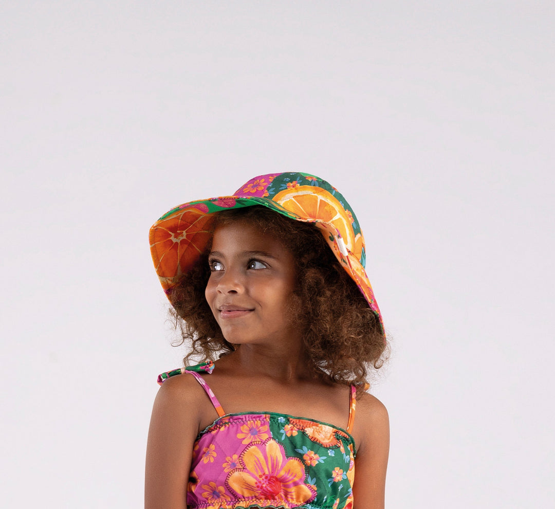 BUGBEE NIÑA SOMBRERO PATCHWORK