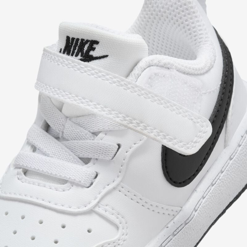 NIKE NIÑO ZAPATILLA COURT BOROUGH LOW RECRAFTWHT/BLK