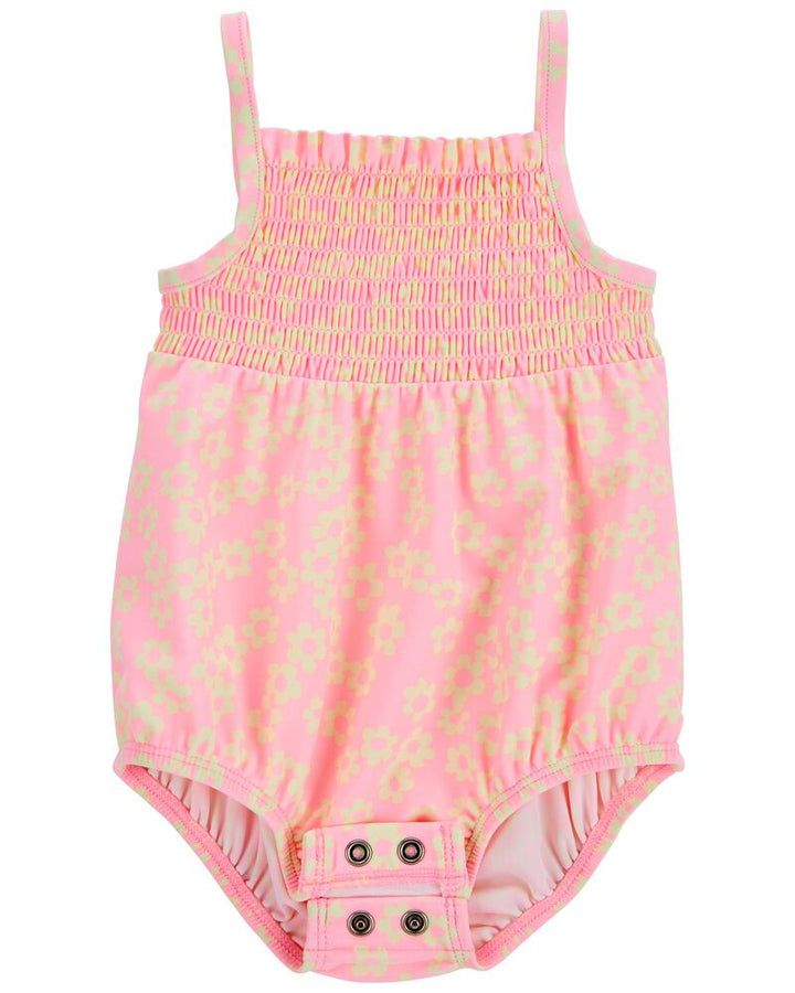 CARTERS BEBE NIÑA VESTIDO DE BAÑO FLORAL