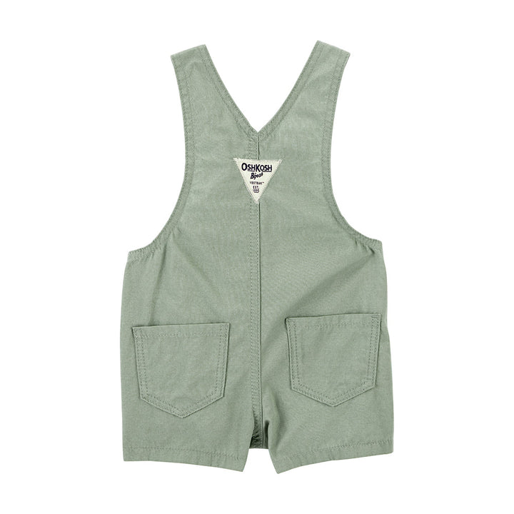 OSHKOSH BEBE NIÑA OVEROL SHORT GREEN