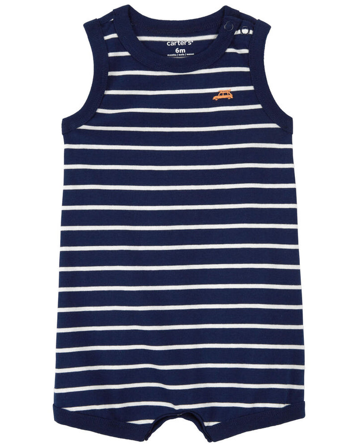 CARTERS BEBE NIÑO OVEROL NAVY CAR ART