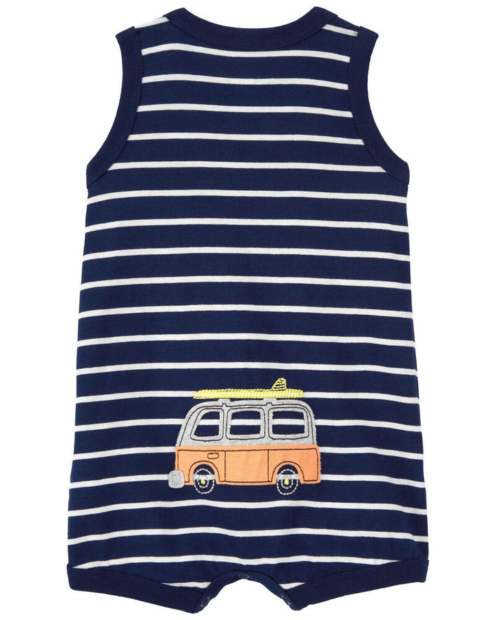 CARTERS BEBE NIÑO OVEROL NAVY CAR ART