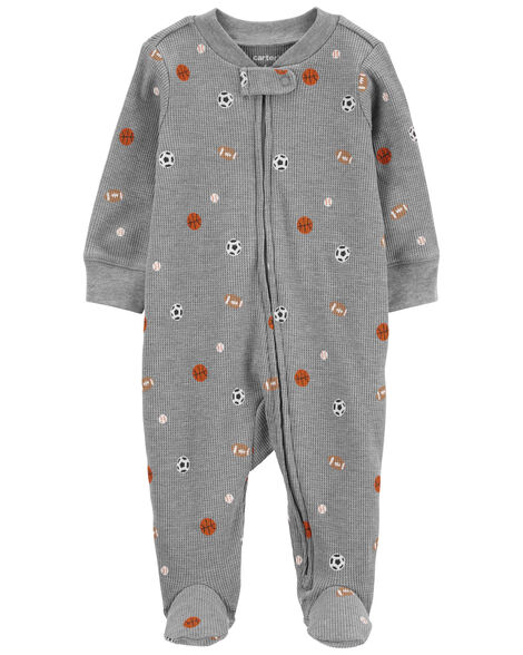 CARTERS BEBE NIÑO PIJAMA DARK GRAY SPORT