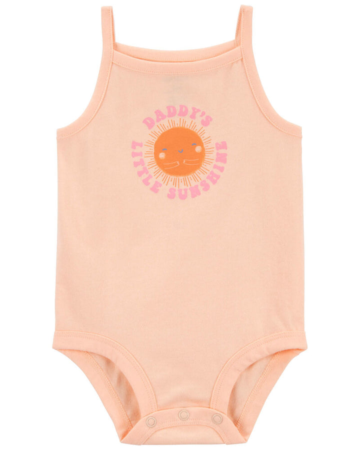 CARTERS BEBE NIÑA BODY PEACH DADDY