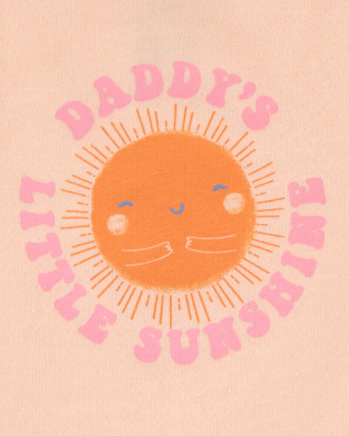 CARTERS BEBE NIÑA BODY PEACH DADDY