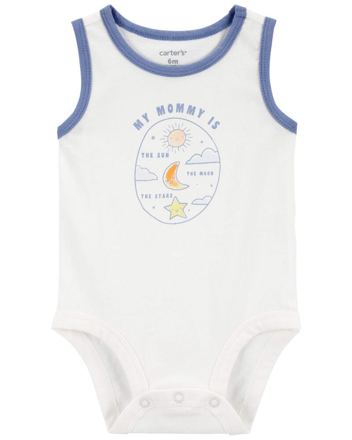 CARTERS BEBE NIÑO BODY IVORY MOMMY