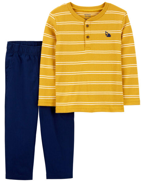 CARTERS NIÑO CONJ. DE PANTALON