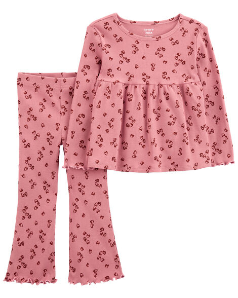 CARTERS BEBE NIÑA CONJ. DE PANTALON KEY ITEM