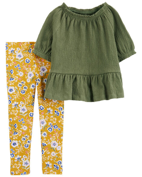 CARTERS NIÑA CONJ. DE PANTALON