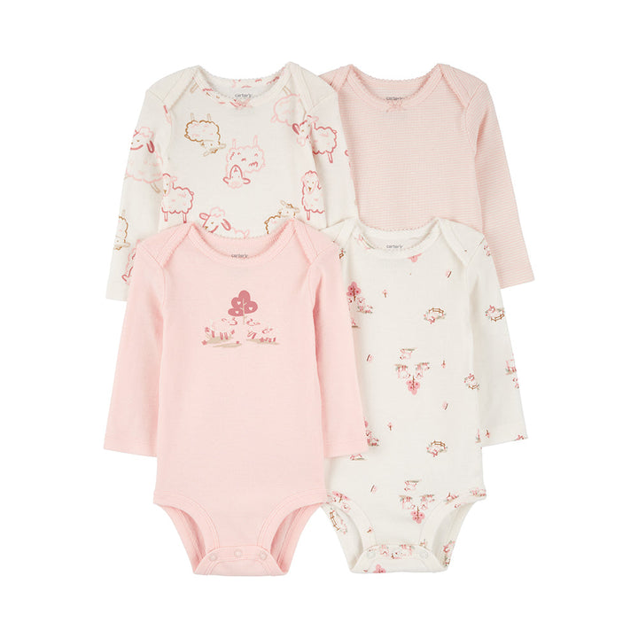 CARTERS BEBE NIÑA BODY PINK IVORY INTERNATIONAL