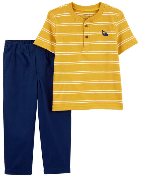 CARTERS NIÑO CONJ. DE PANTALON