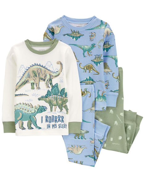 CARTERS NIÑO PIJAMA COTTON 4PK