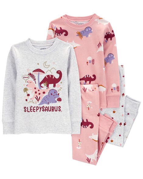 CARTERS NIÑA PIJAMA COTTON 4PK