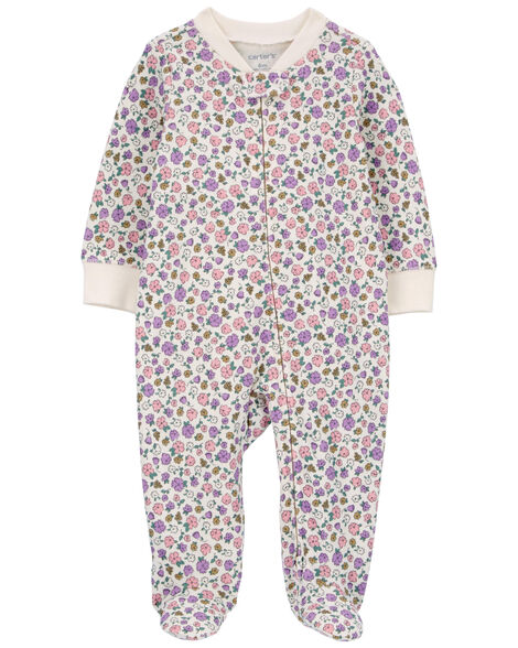 CARTERS BEBE NIÑA PIJAMA NTERLOCK