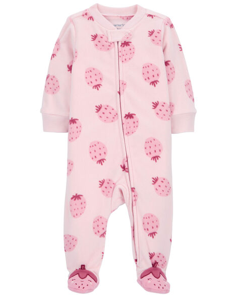 CARTERS BEBE NIÑA PIJAMA MICROFLEECE