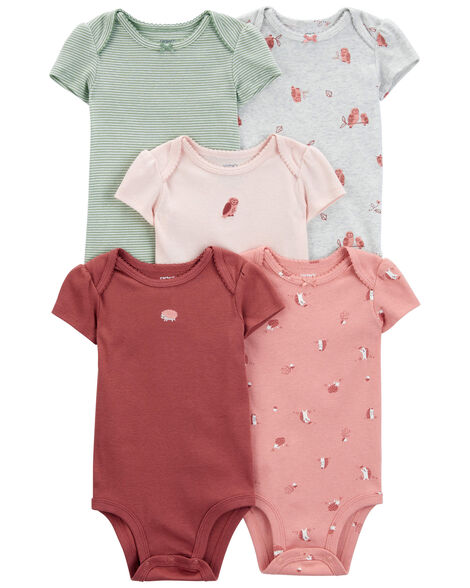 CARTERS BEBE NIÑA BODY 5PK