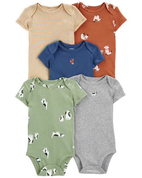 CARTERS BEBE NIÑO BODY 5PK