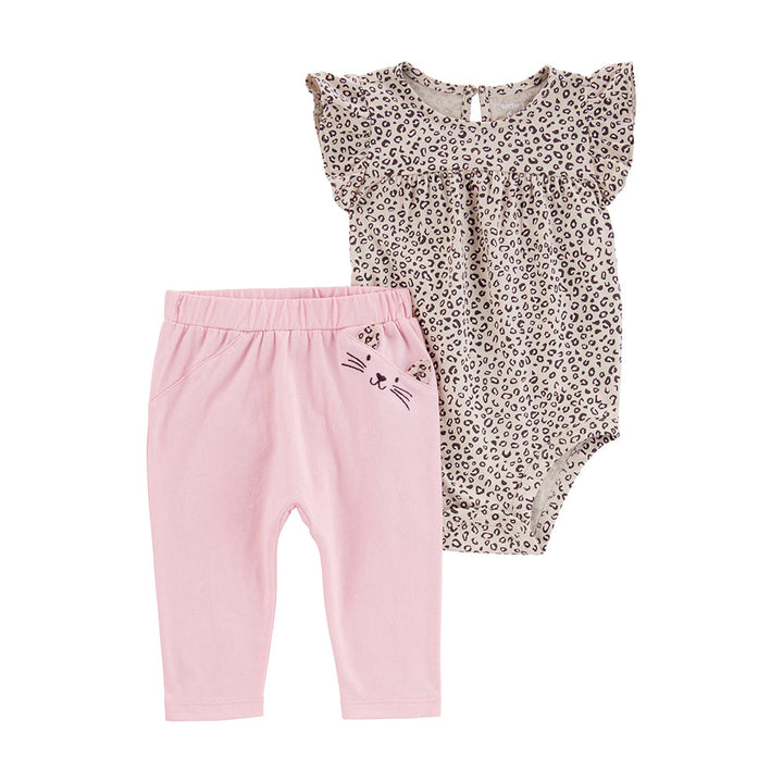 CARTERS BEBE NIÑA CONJ. DE PANTALON