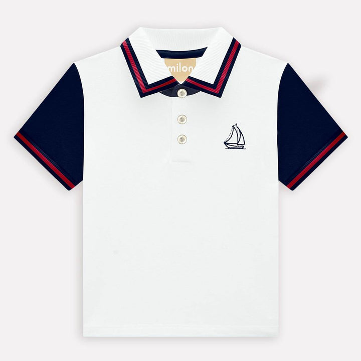 MILON NIÑO POLO BLANCO