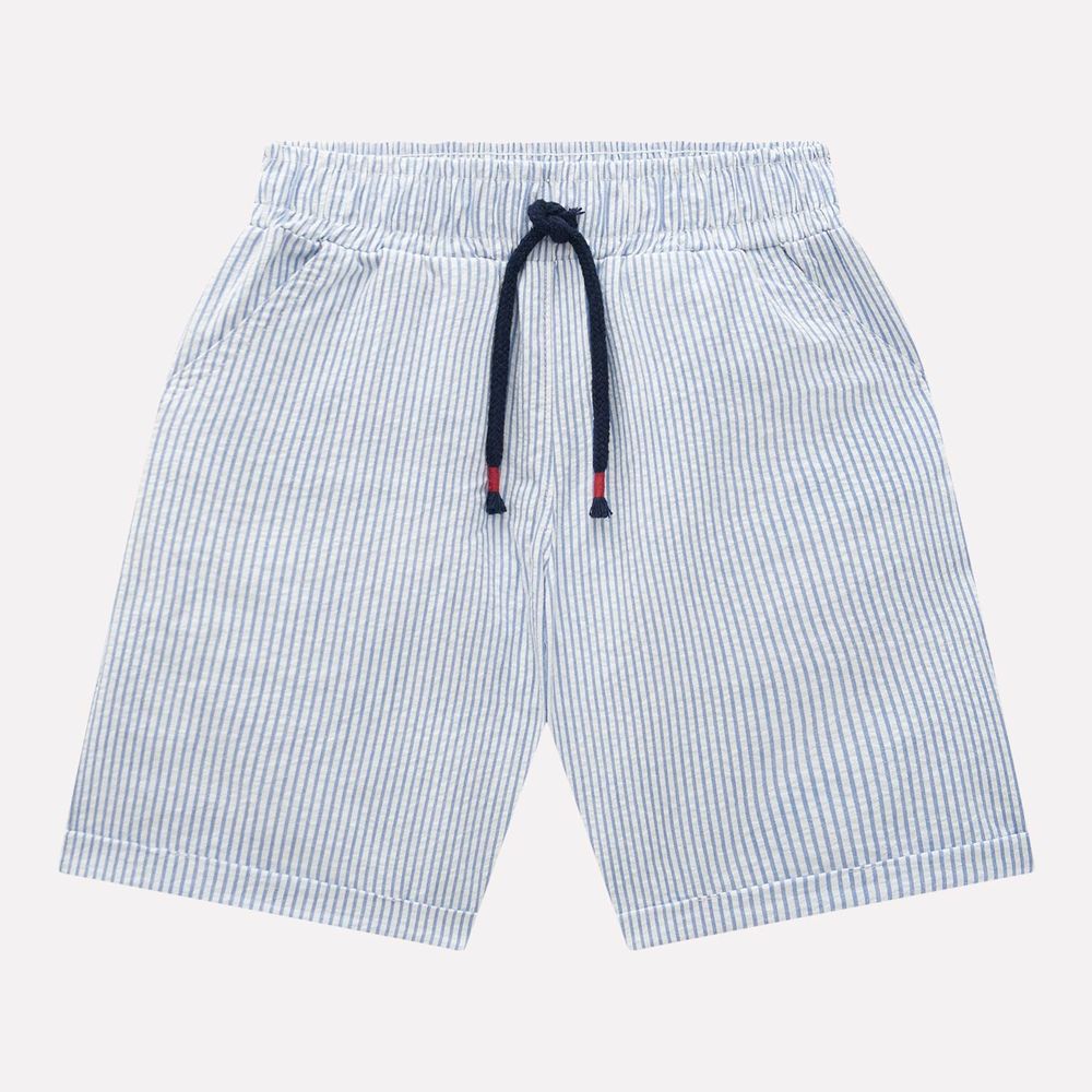 MILON NIÑO CONJ. DE SHORT BLANCO