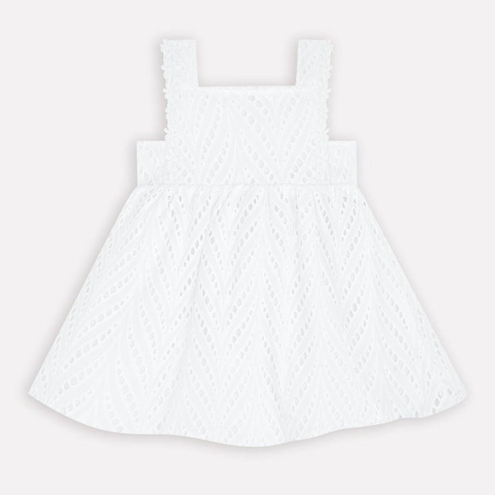 MILON BEBE NIÑA CONJ. DE SHORT BLANCO