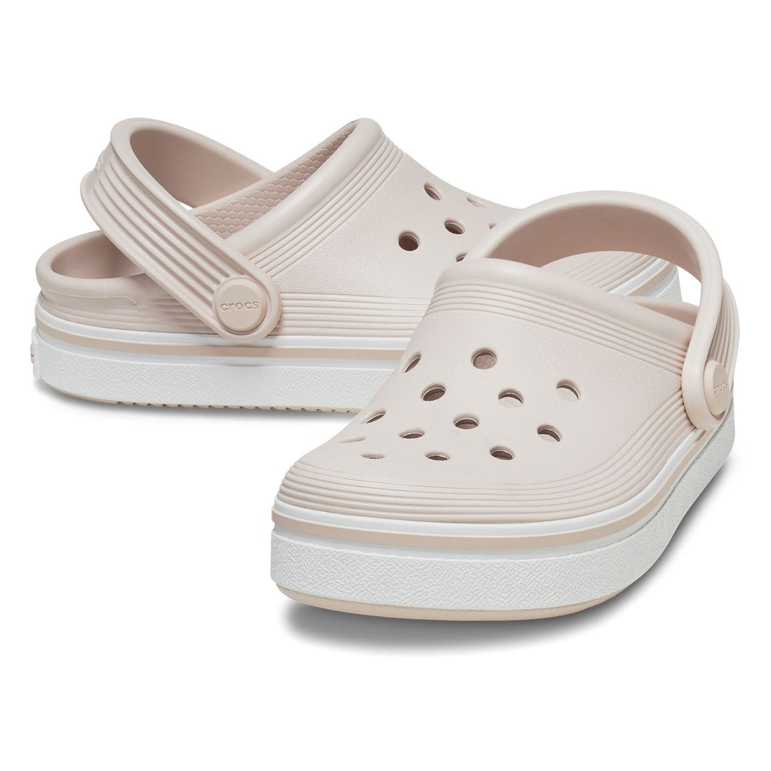 CROCS NIÑA CHANCLETA OFF COURT QUARTZ