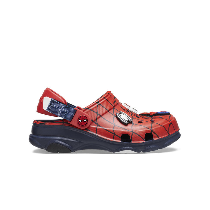 CROCS NIÑO CHANCLETA TEAM SPIDERMAN ALL TERRAIN NAVY