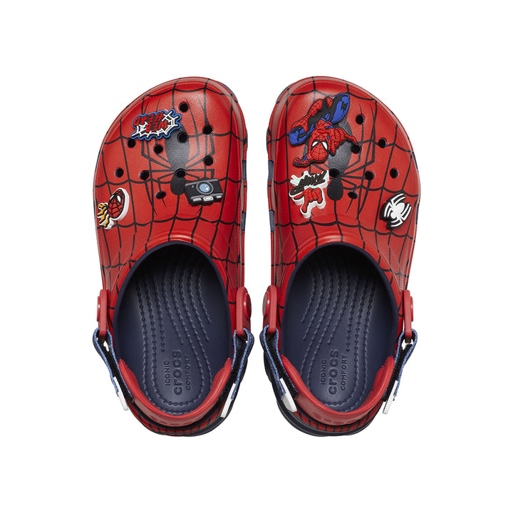 CROCS NIÑO CHANCLETA TEAM SPIDERMAN ALL TERRAIN NAVY