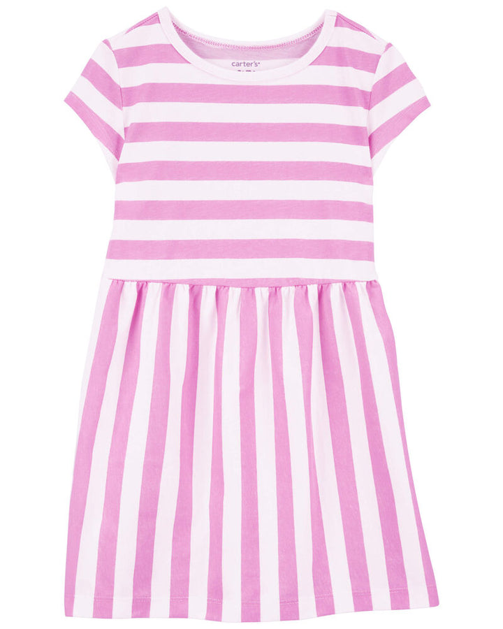 CARTERS NIÑA VESTIDO STRIPE