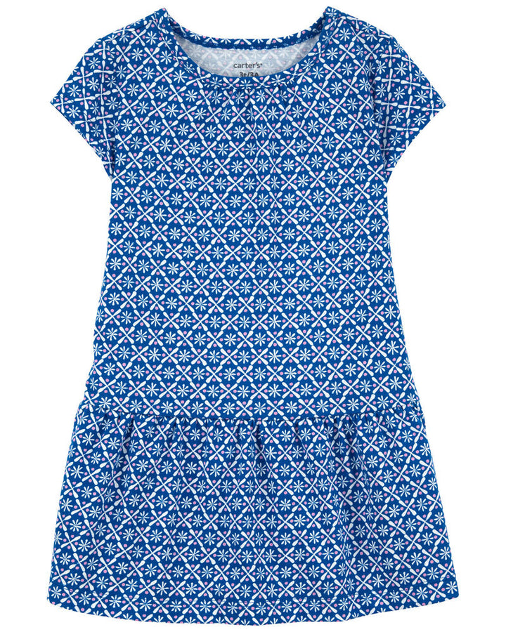 CARTERS NIÑA VESTIDO PRINT