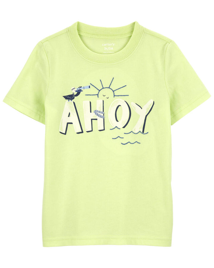 CARTERS NIÑO TSHIRT GREEN