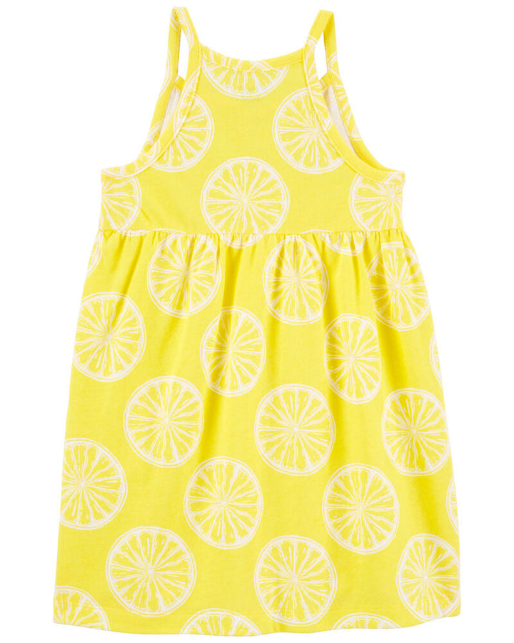 CARTERS NIÑA VESTIDO YELLOW LEMON EKD