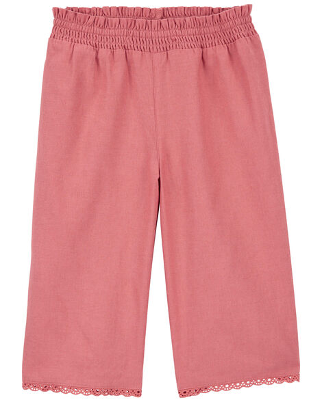 CARTERS NIÑA PANTALON PINK LINEN