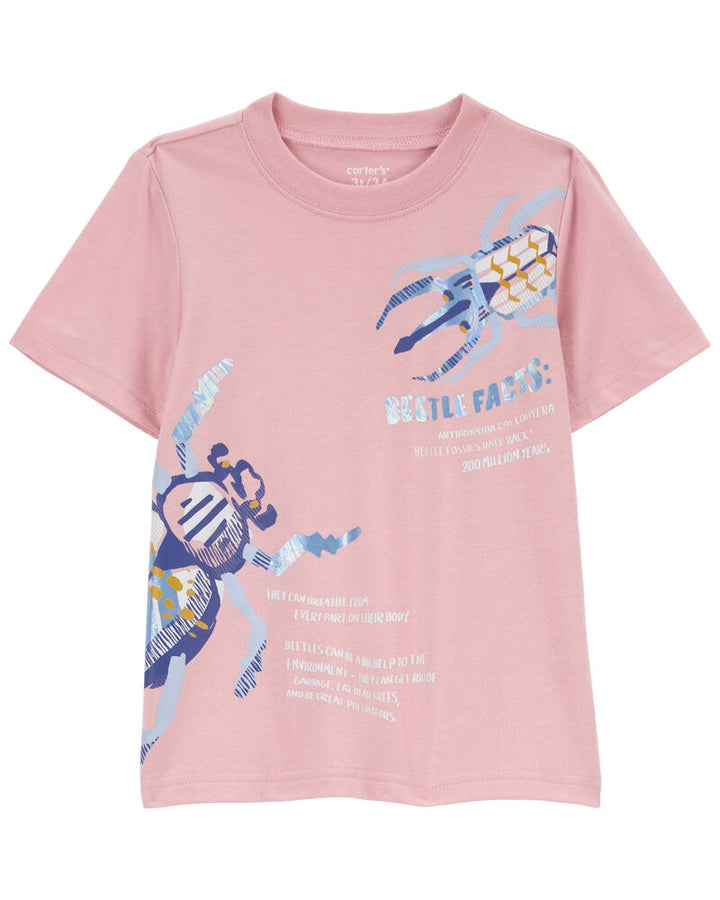 CARTERS NIÑO TSHIRT PINK BUG TEE