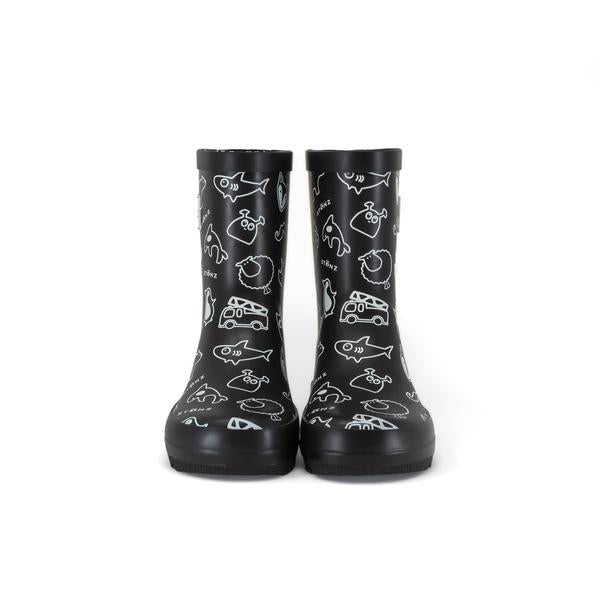 STONZ NIÑO BOTAS PARA LA LLUVIA NEO STONE PRINT