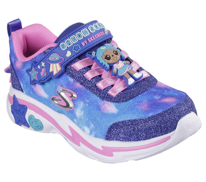 SKECHERS NIÑA ZAPATILLA SNUGGLES NEAKS SKY BLUE/PINK