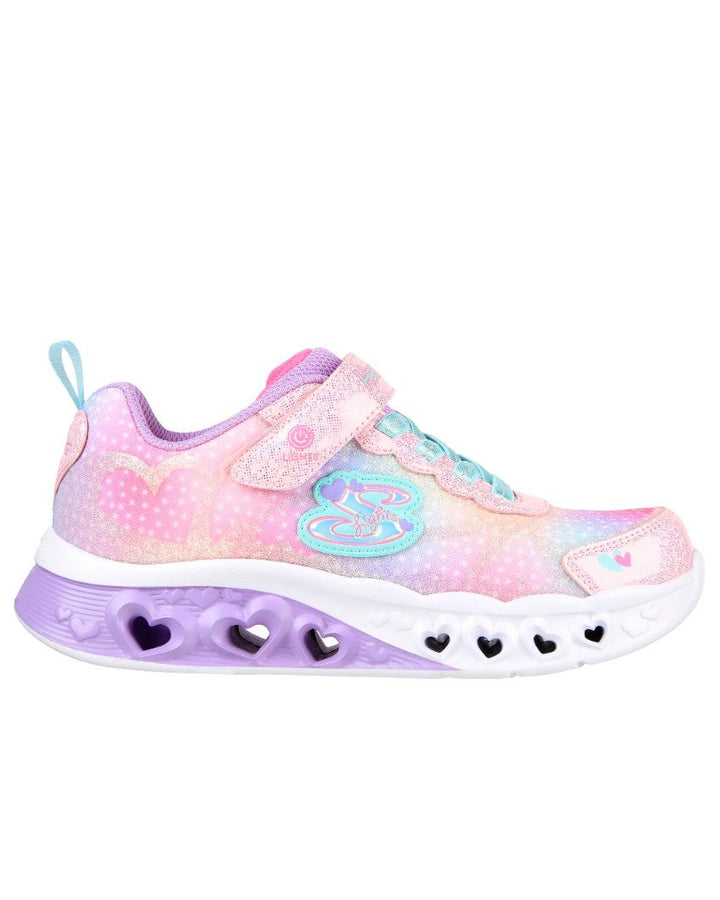 SKECHERS NIÑA ZAPATILLA FLUTTER HEART LIGHTS PINK