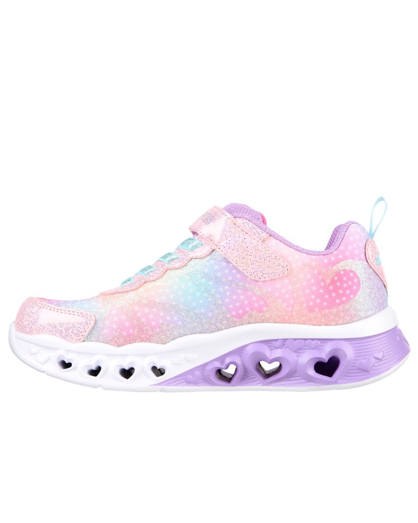 SKECHERS NIÑA ZAPATILLA FLUTTER HEART LIGHTS PINK