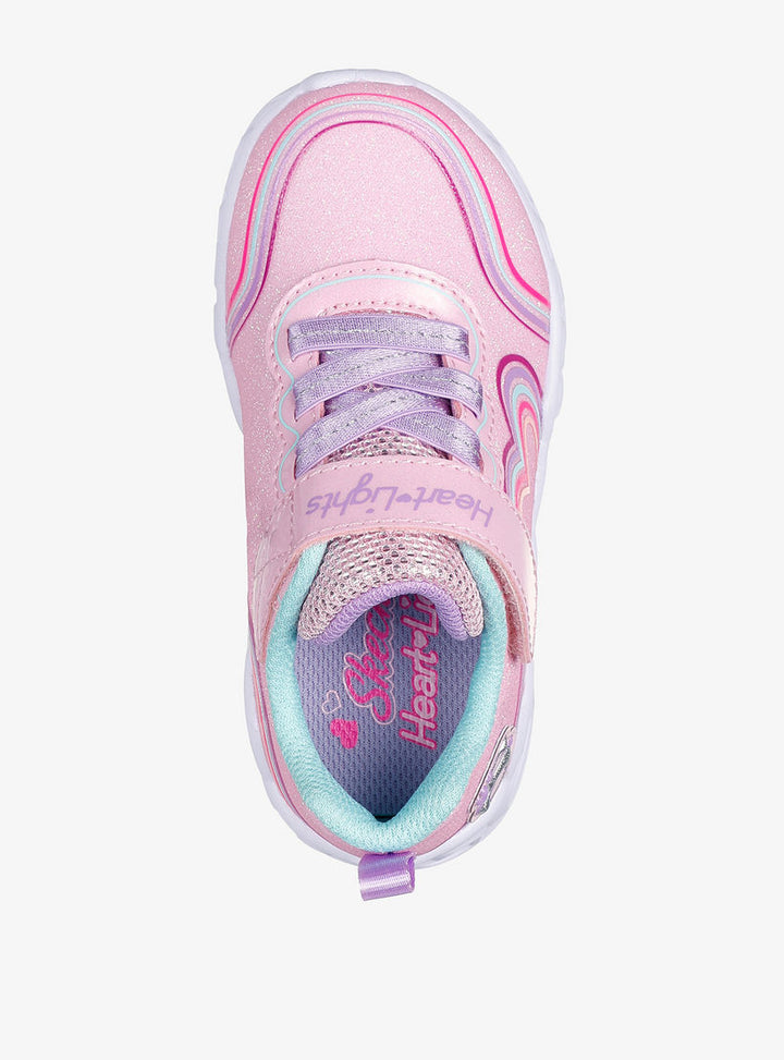 SKECHERS NIÑA ZAPATILLA HEAR TLIGHTS PINK