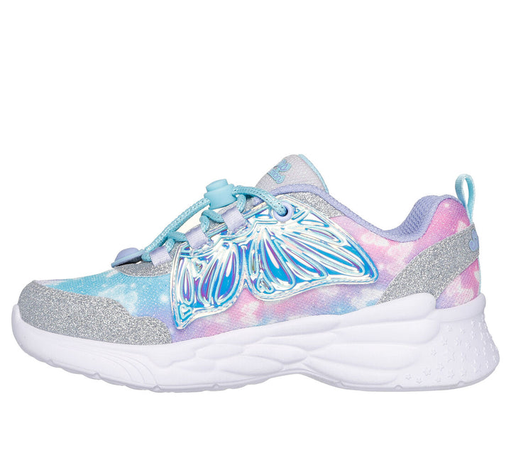 SKECHERS NIÑA ZAPATILLA DREAM RACER SILVER